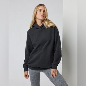 Vuori Restore Oversized Hoodie Pale Washed Black